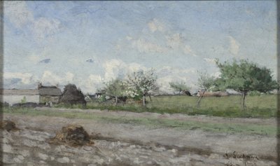 Apple Tree in Flower, 1877 by Knut Axel Lindman